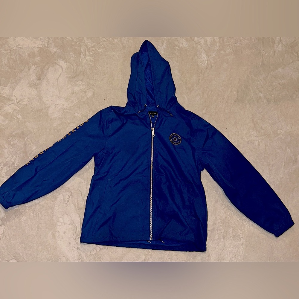 Brixton Claxton
Crest Lined Black
Windbreaker Jacket